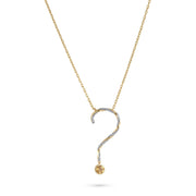 Why Not Citrine Twisted Necklace