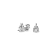 Diamond Tear Earrings