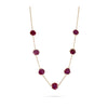 Natural Multi Rubies Necklace